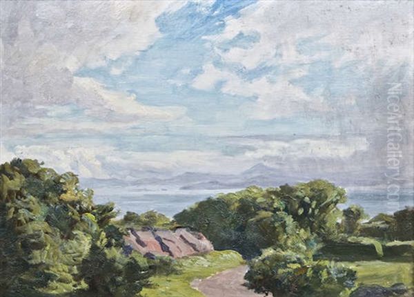 Across The Bay From Howth Head by Dermod O'Brien