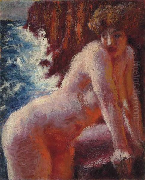 Baigneuse A La Mer by Roderic O'Conor