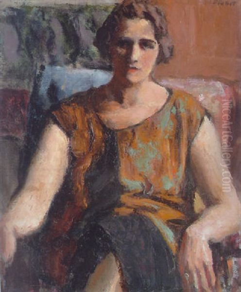 The Seated Model by Roderic O'Conor