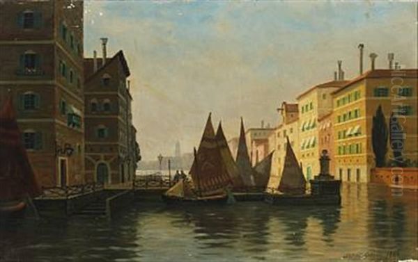 View From Venice by Alfred Olsen