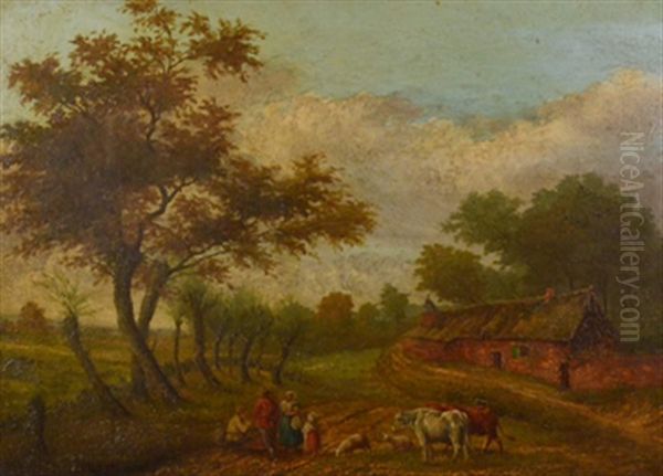 Scene Champetre by Balthasar Paul Ommeganck