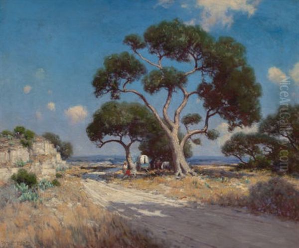 On The Old Blanco Road, Southwest Texas by Julian Onderdonk