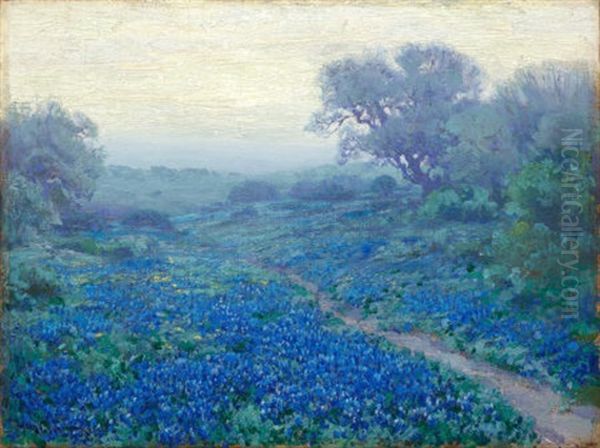 Bluebonnets At Sunrise by Julian Onderdonk