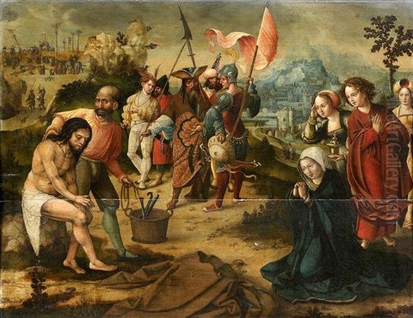 Scenes De La Passion Du Christ by Bernaert (Barend) van Orley