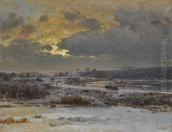 Winter by Vladimir Donatovitch Orlovsky