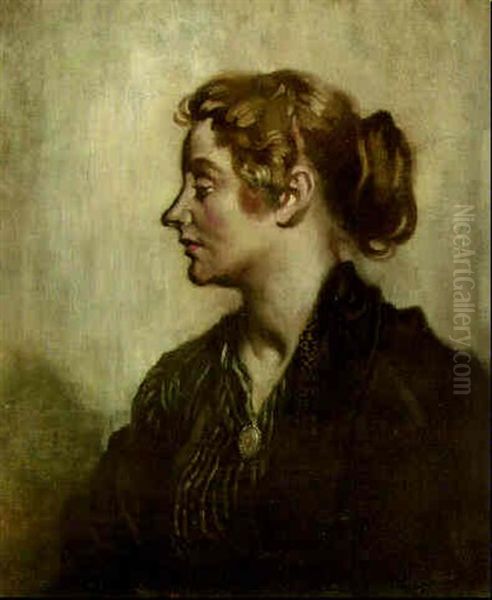 Lottie Of Paradise Walk by Sir William Orpen