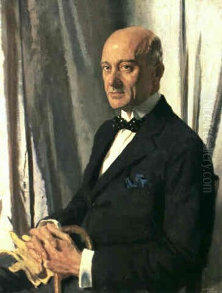 Portrait Of Mr. Baird by Sir William Orpen