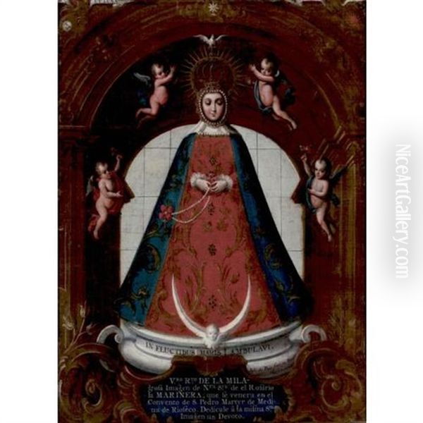 Nuestra Senora Del Rosario La Marinera by Jose De Paez