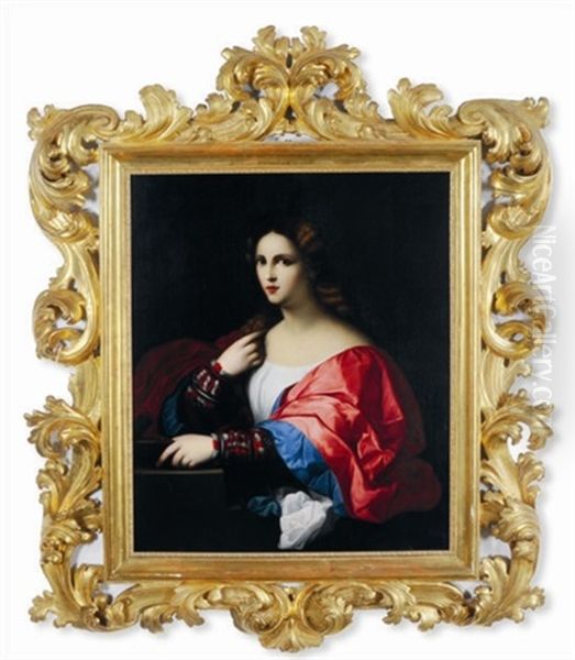 Portrait Of A Woman, Called La Bella by Jacopo Palma il Vecchio