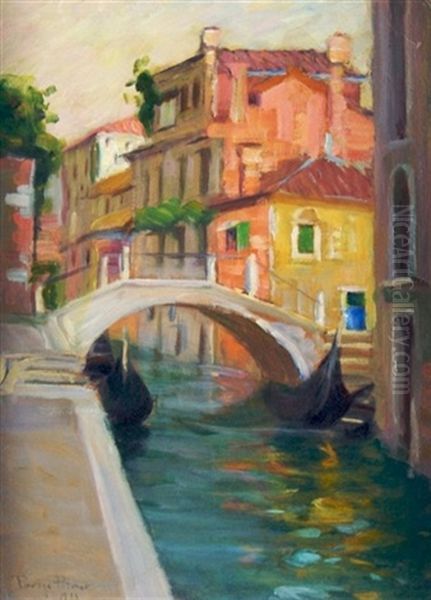 Canal In Venice by Pauline Palmer