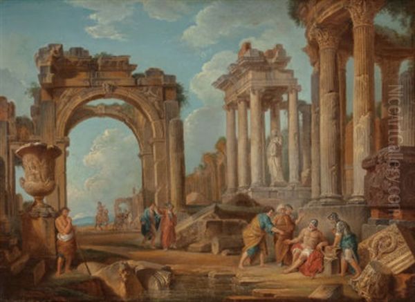 Capriccio by Giovanni Paolo Panini