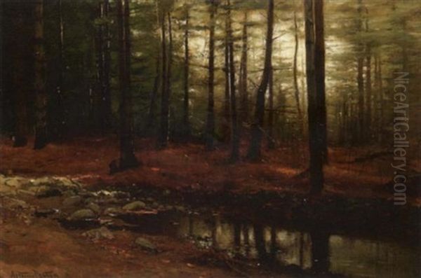 Forest Interior by Arthur Parton