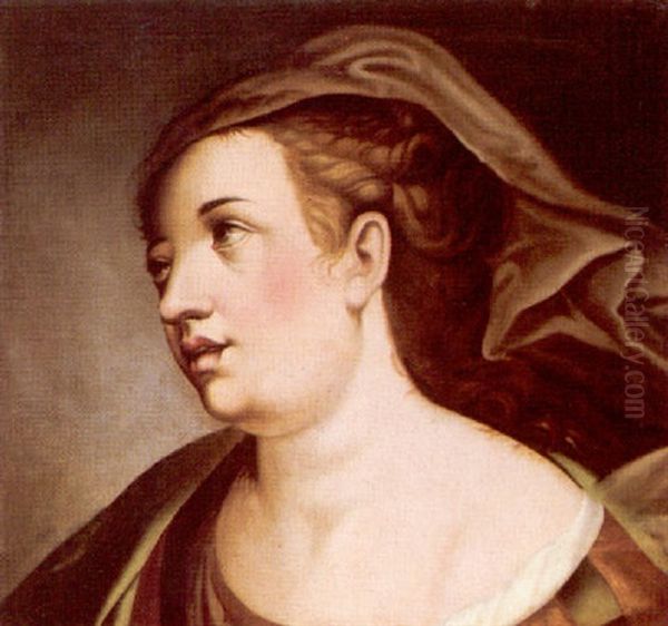 Head Of A Woman by Bartolomeo Passarotti