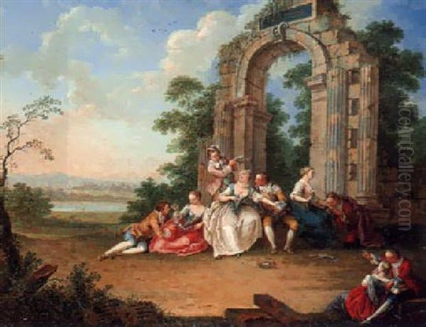 Fete Champetre by Jean-Baptiste Pater