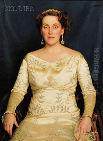 Mrs. Russell H. Leonard by William McGregor Paxton