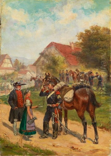 Der Willkommenstrunk by Paul Emile Leon Perboyre