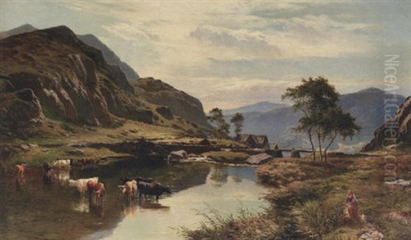 Capel Curig by Sidney Richard Percy