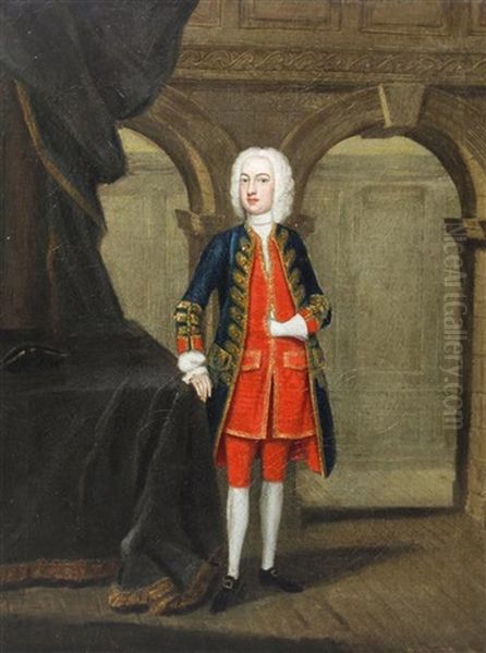 Portrait Of An English Gentleman by Charles Philips