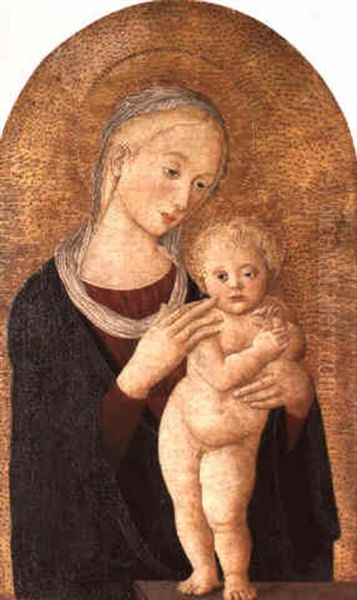 The Madonna And Child by  Pier Francesco Fiorentino