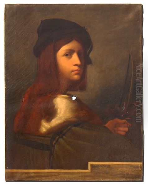 Violinist Painting by Sebastiano Del Piombo