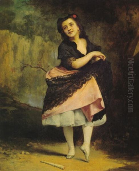 Danseuse by Etienne Adolph Piot