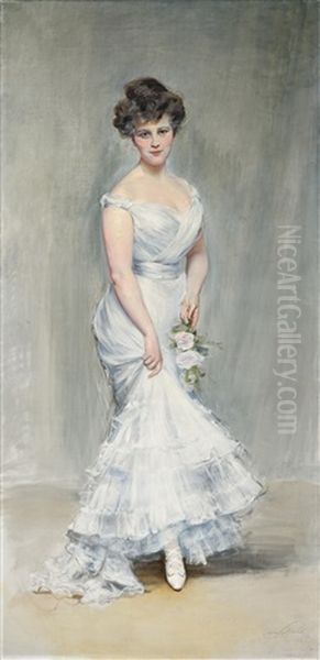 Bildnis Des Fraulein Erny Erhard by Adolf Pirsch