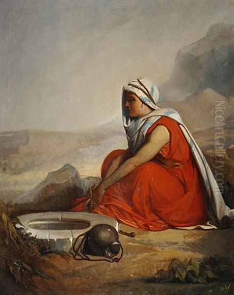 At The Well by Jean-Francois Portaels