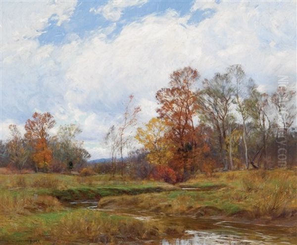 Autumn Stream by William Merritt Post