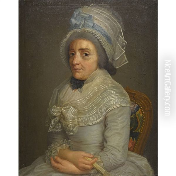 Bildnis Der Suzanne Elisabeth De Gaudot (1736-1793) by Jean Preudhomme