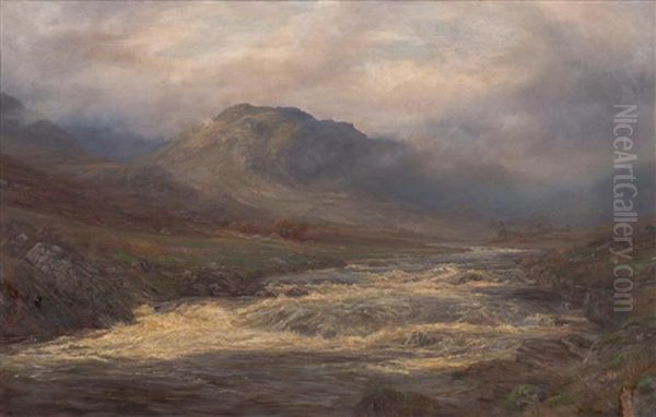 Highlands River Scene by William Lake Price