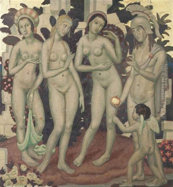 The Judgement Of Paris by Ernest Procter