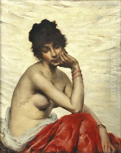 Spanish Nude by Paul Francois Quinsac