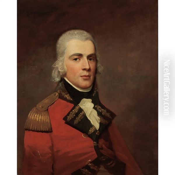 Portrait Of Gentleman, Said To Be William Claude Campbell by Sir Henry Raeburn