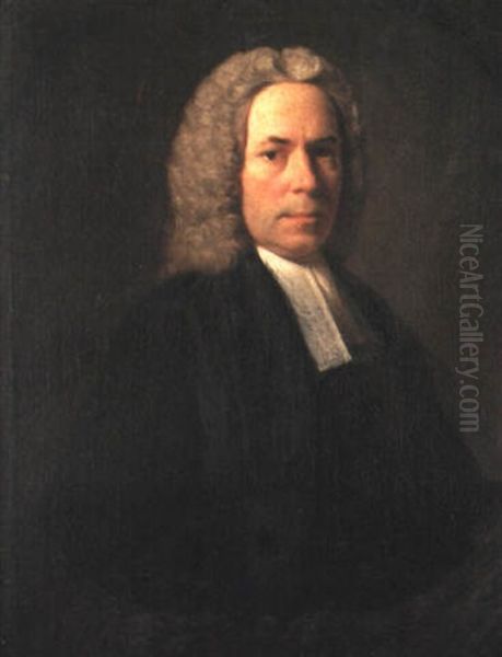 Portrait Of The Reverend J. Moreton by Allan Ramsay