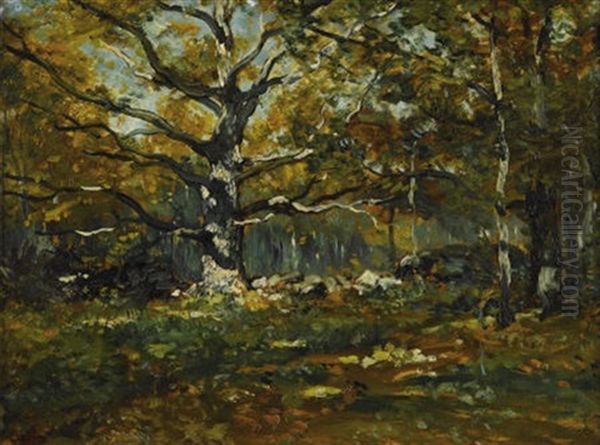 Forest Glade by Henry Ward Ranger