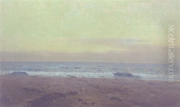 Evening Surf (long Beach) by Granville S. Redmond