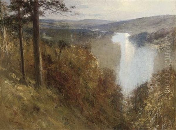 The River Spey From Tomanurie Hut by George Reid