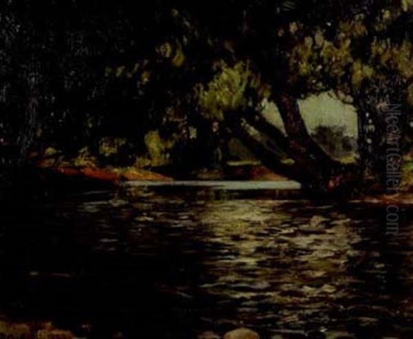 Rippling Stream by George Agnew Reid