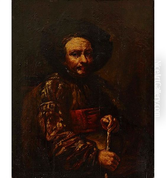 Bildnis Eines Herrn by  Rembrandt van Rijn