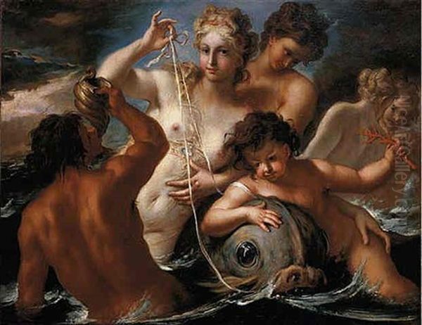 The Triumph Of Galatea by Sebastiano Ricci