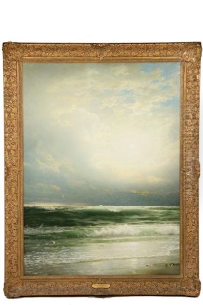 Sand, Sea And Sky Oil Painting - William Trost Richards