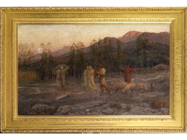 A Pastoral - A Memory Of The Valley Of Sparta by Sir William Blake Richmond