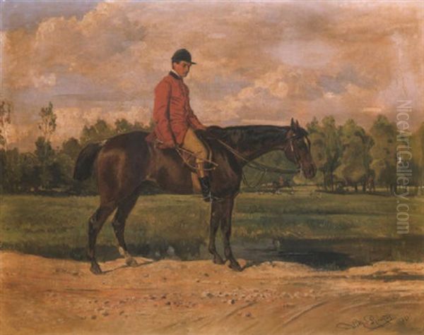 Rokavadaszat (fox-hunting) by Wilhelm M. Richter