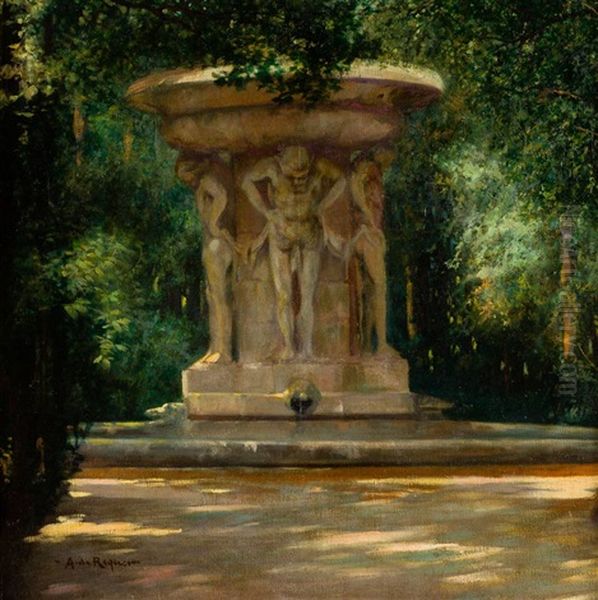 Jardin Del Retiro by Alejandro de Riquer Inglada