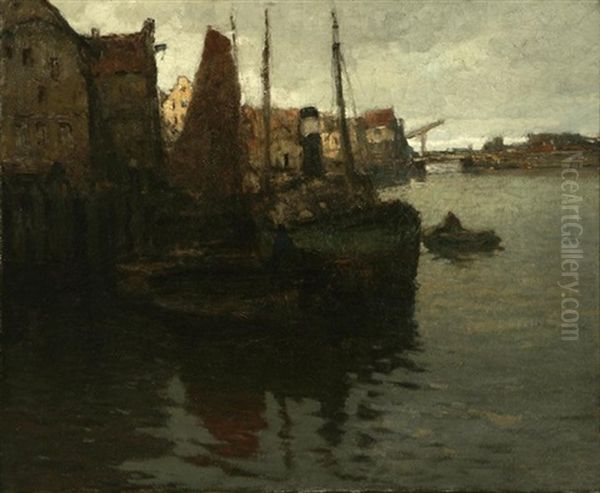 Amsterdam Harbor by William Ritschel