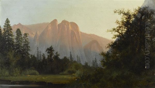 Three Sisters, Yosemite Valley by Charles Dorman Robinson