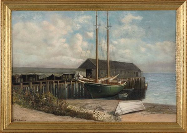 Macara's Wharf, Provincetown by William T. Robinson