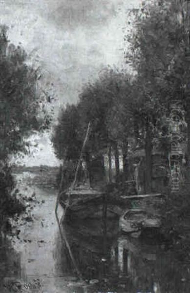 A Ditch by Willem Roelofs