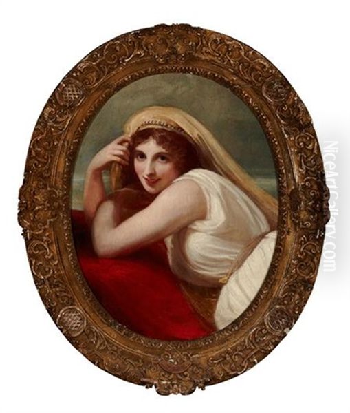 Lady Hamilton As The Comic Muse by George Romney