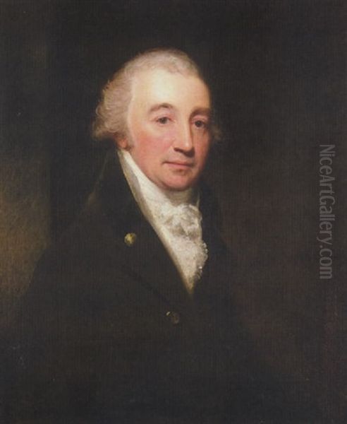 Portrait Of William Wilson Carus by George Romney